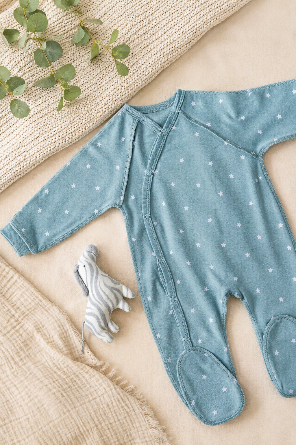 Babygrow Outseam - Cinzento